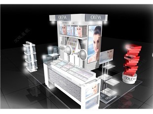 定旺展柜 專注化妝品展柜設(shè)計(jì)制作，鄭州展柜廠家提供一體化服務(wù)